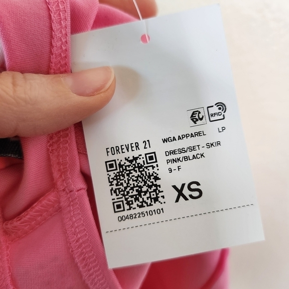 Barbie x F21 Barbie Crop Top & Mini Skirt Set XS NWT - Picture 8 of 13